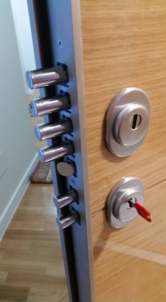 Serrure de porte d'entrée