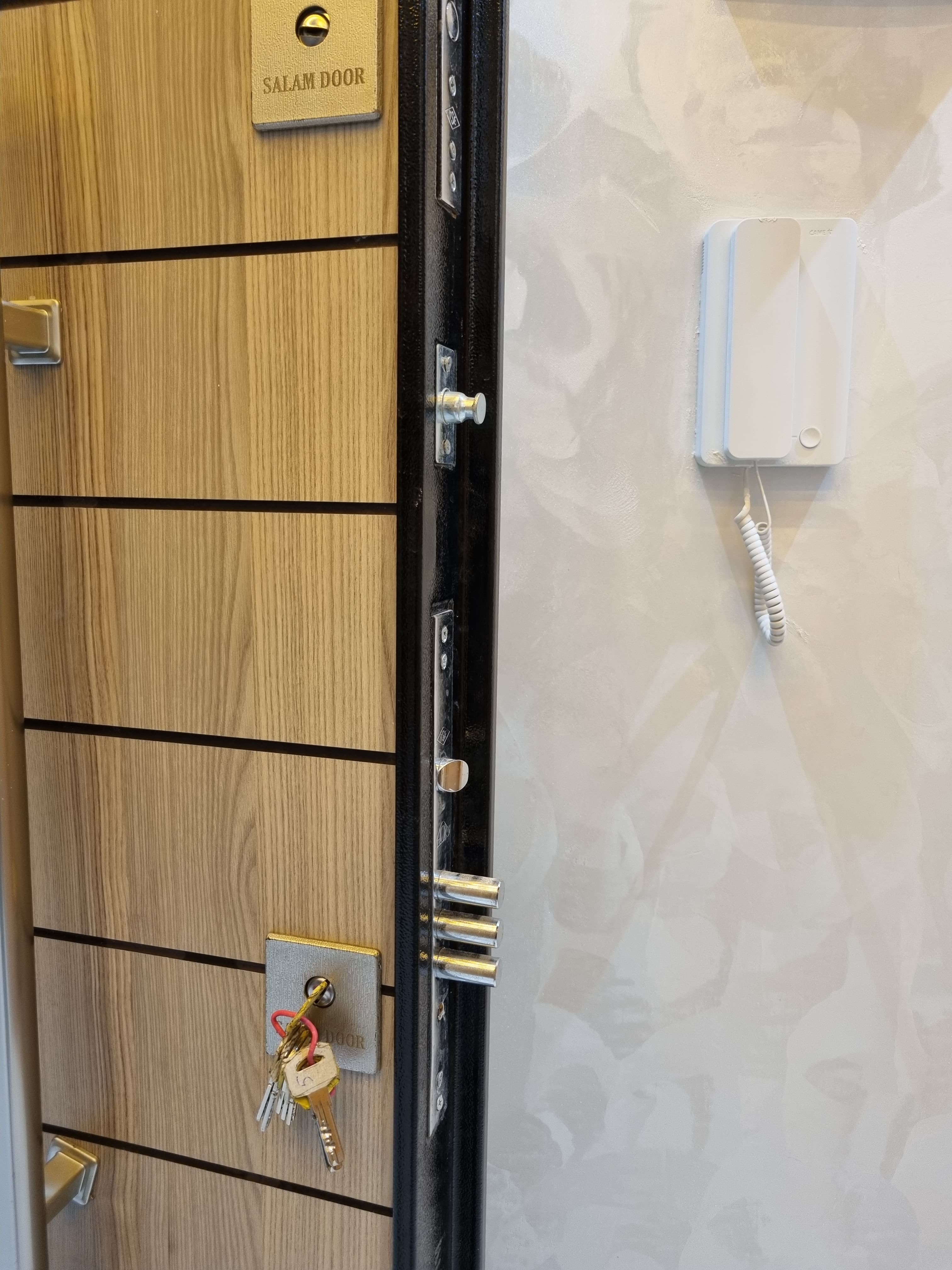 Porte blindée installée